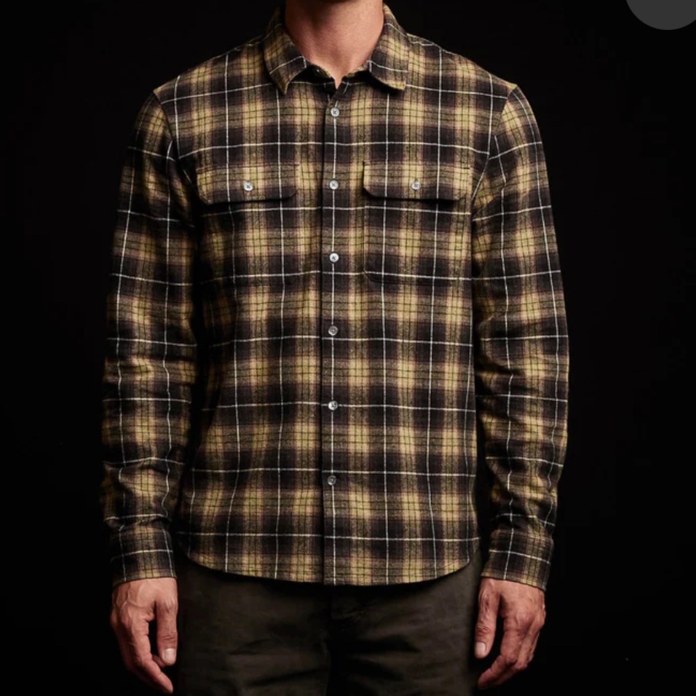 James Perse Plaid Flannel Shirt